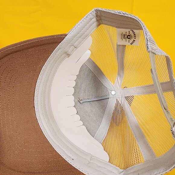 Smokey Bear Trucker Hat Snap Back Patch Brown You Can Prevent Wildfires Hat NEW - Picture 9 of 11